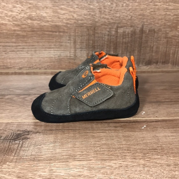 Merrell Baby Jungle Moc Walker Shoe Size 3 Months - Picture 3 of 11